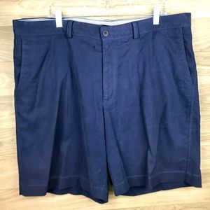Tommy Bahama Lyocell/Tencel Men’s 40x9.5 Flatfront Shorts Navy EUC